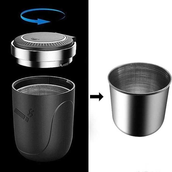 Пепелник за автомобил с диод