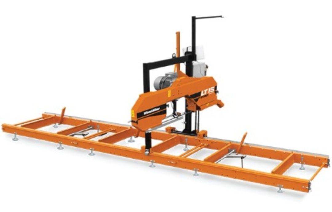 Fierastrau cu banda banzic gater Wood-Mizer LT 15 Start nou
