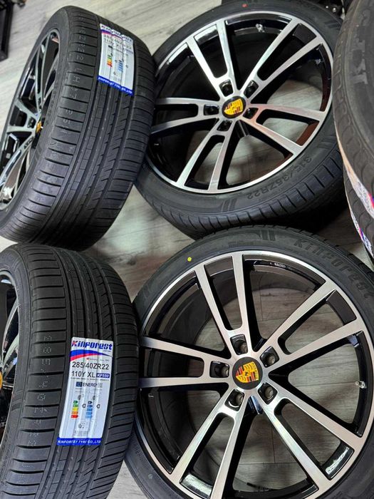 Set Roti Complet Porsche Cayenne R22 anvelope 285 40 22 315 35 22