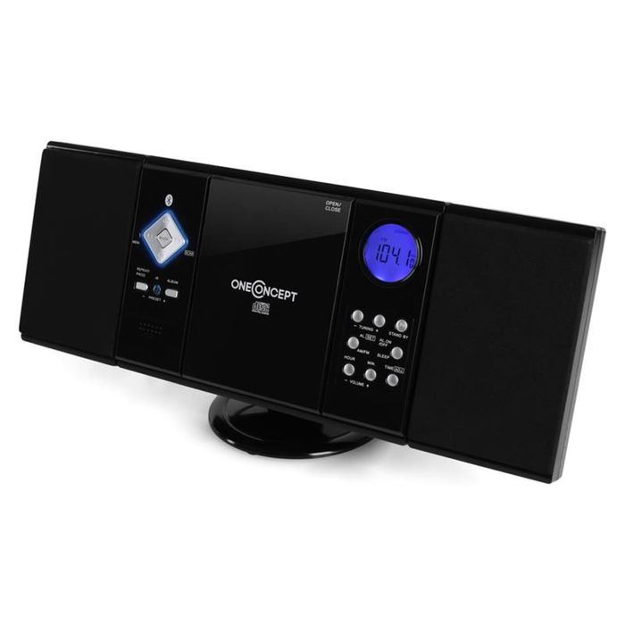 BLUETOOTH стерео система FM USB SD AUX черна