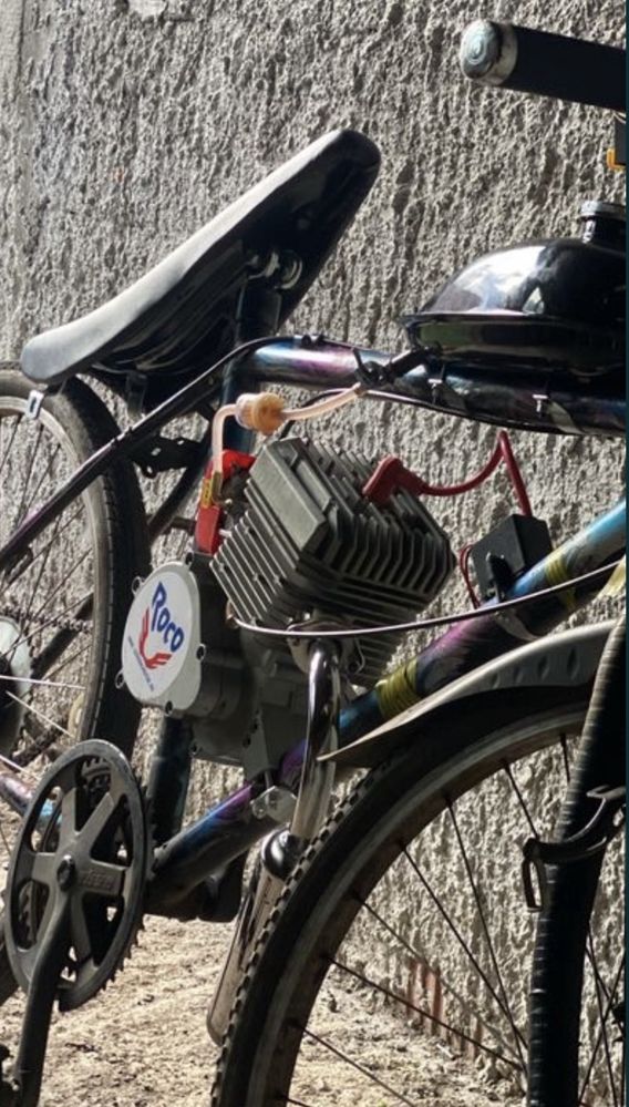 Bicicleta cu motor