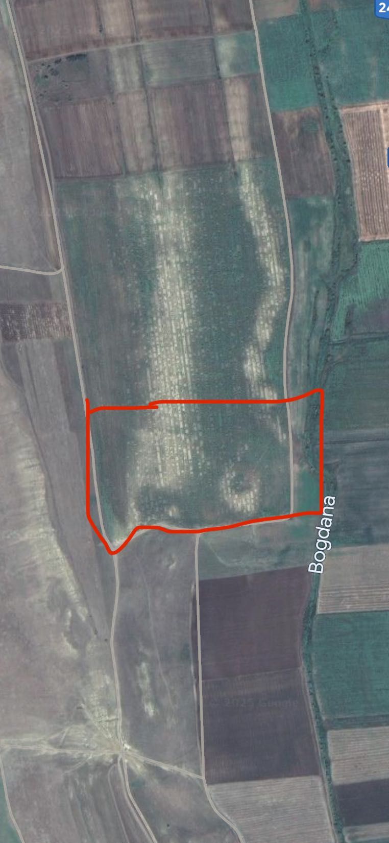 Teren arabil 10ha Băcani