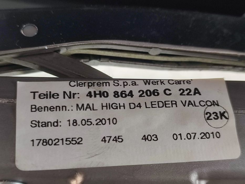 Cotiera 4H0864206C Audi A8 D4/4H [2010 - 2014] 4.2 tdi CDSB