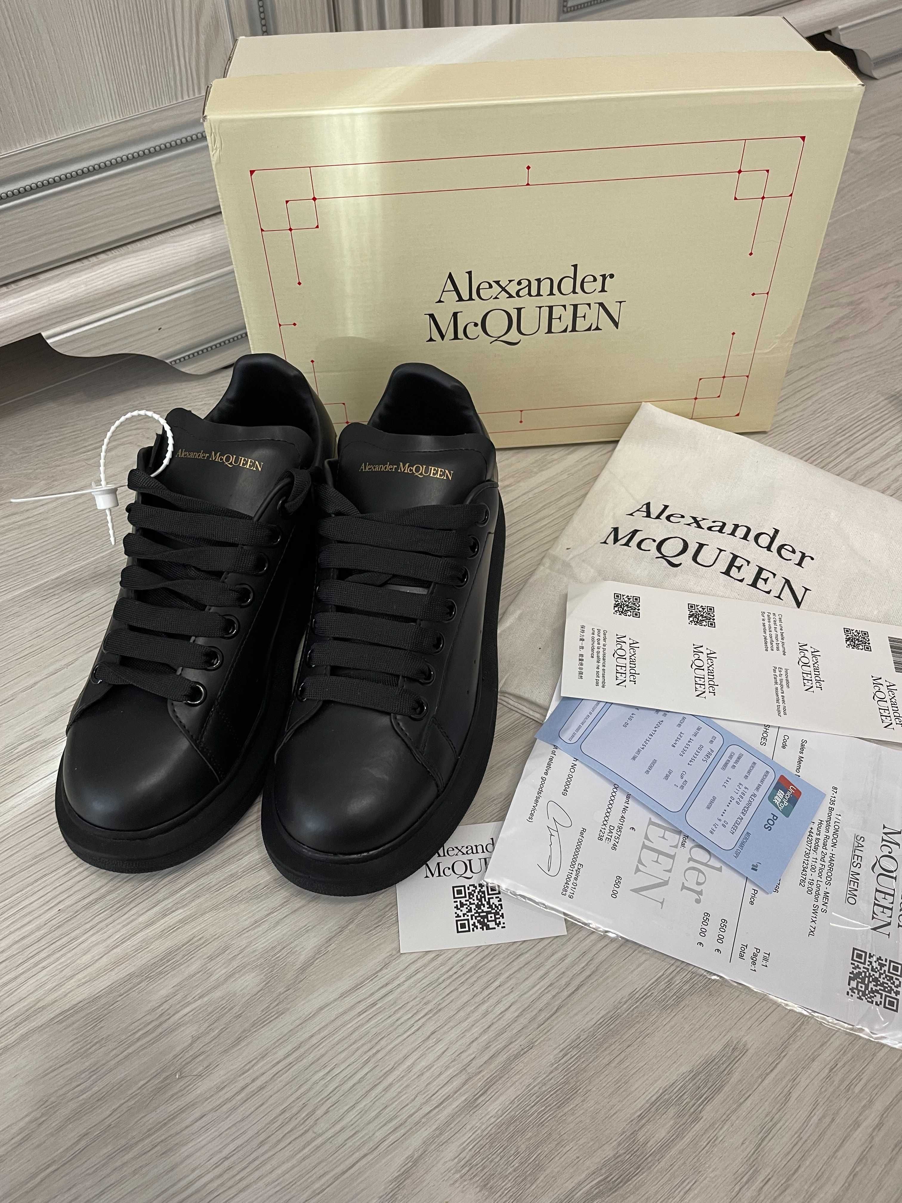 Adidasi Alexander McQueen l Produs NOU 2024 la Cutie Premium