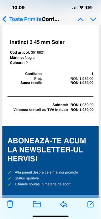 Ceas Solar Garmin Instinct 3
