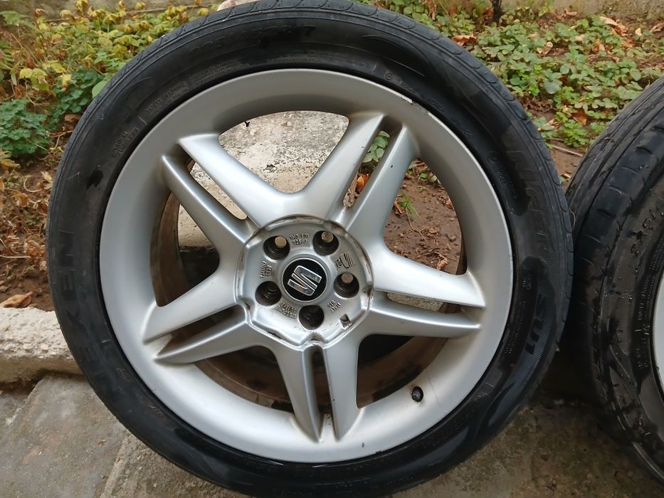 Оригинални Алум джанти 17цола за Seat.leon.ibiza.FR.vw Golf.4.5×100.
