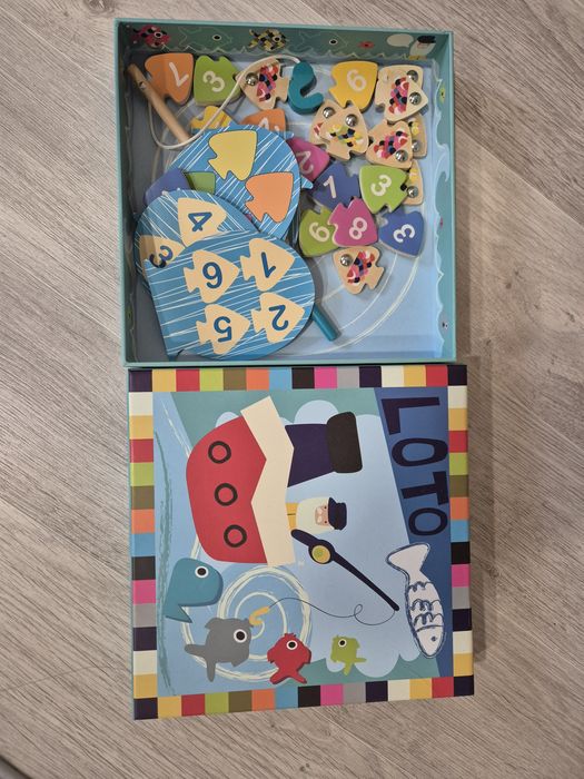 Сет от 5 дървени играчки