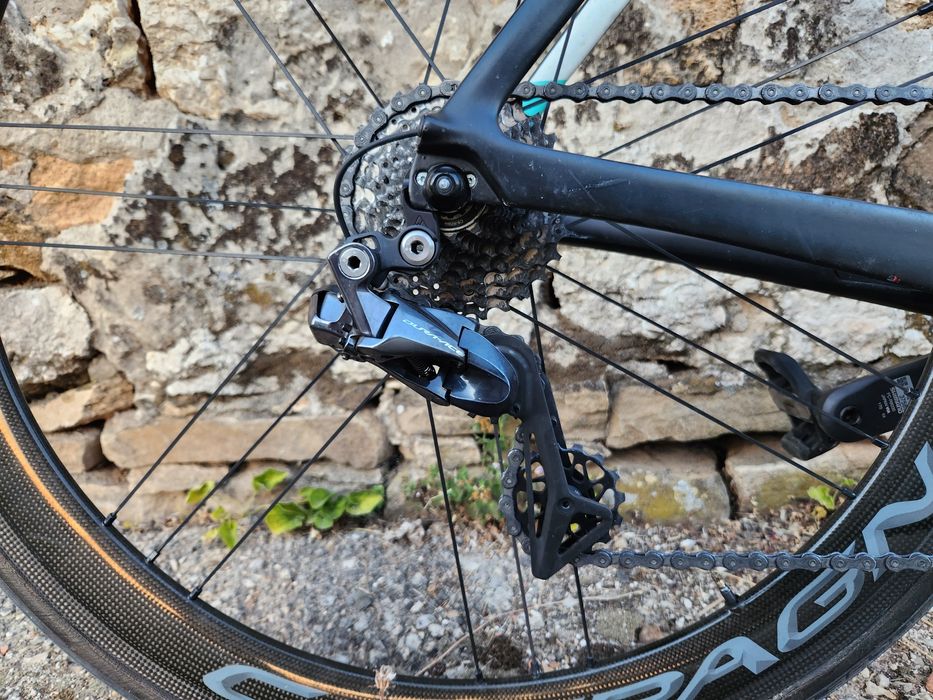 Оригинален шосеен велосипед Trek Madone 9 с ел. скорости и powermeter