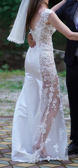 Rochie mireasa model unicat, marime XS/S
