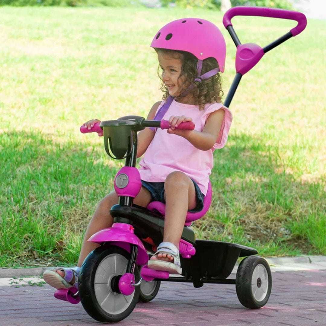 Детска триколка smarTrike 4-в-1 Swing DLX, розова