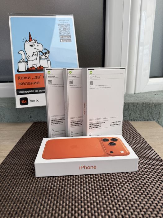 НОВ!USA 256Gb *ЛИЗИНГ* iPhone 17 Pro Max Silver / Cosmic Orange