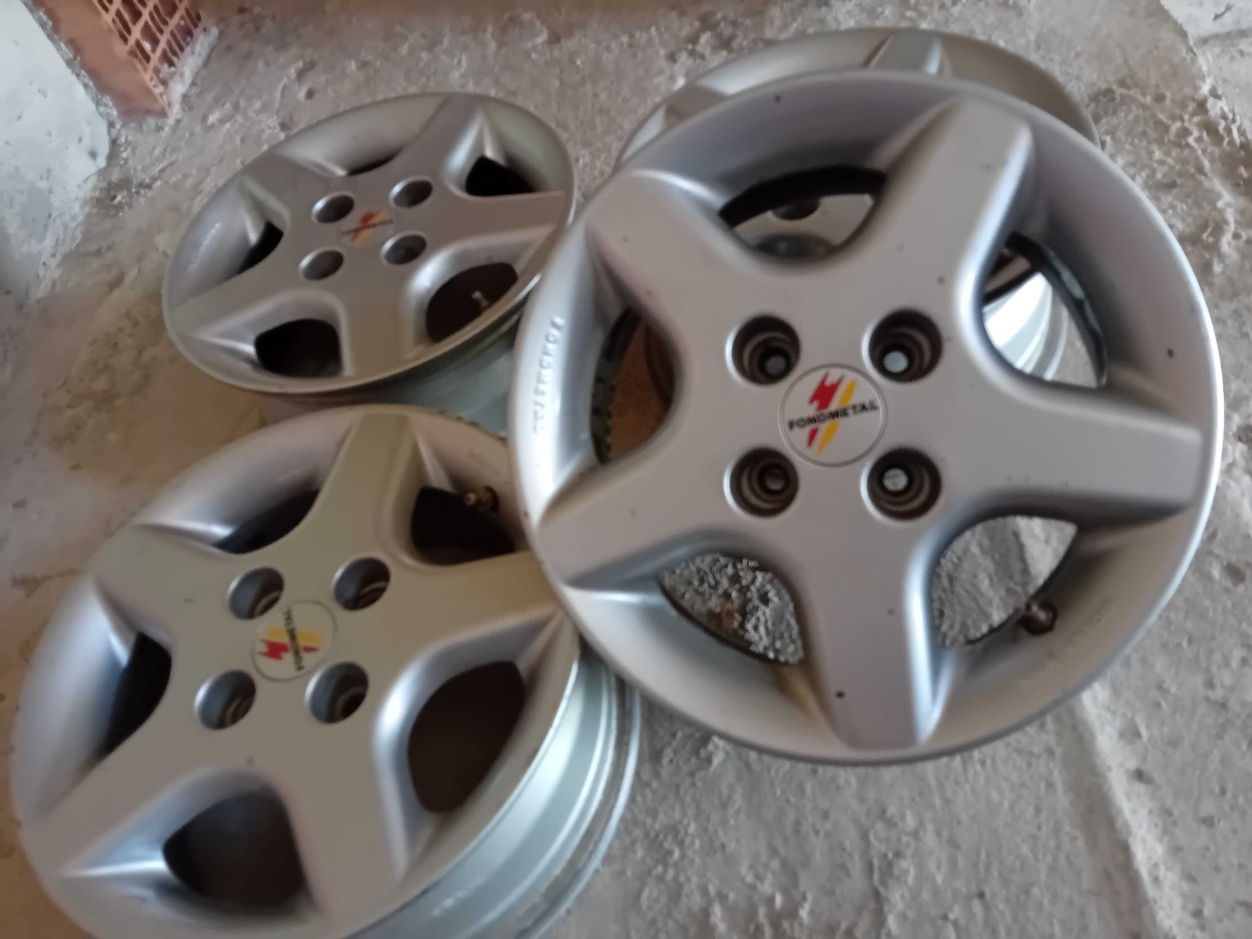 4бр.алуминиеви джанти 14-ки 4х100 ,6Jx14 ,et 33 за VW ,OPEL,HONDA