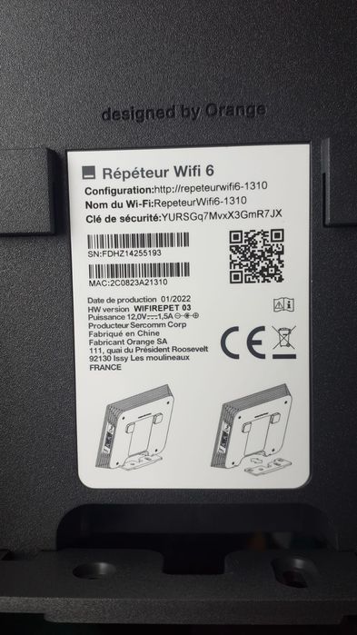 Repeater  wifi 6