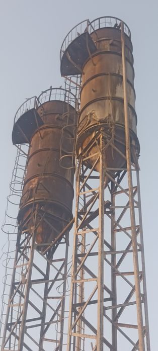 Temir Bichka sement zavot silos saqlashga 2 ta