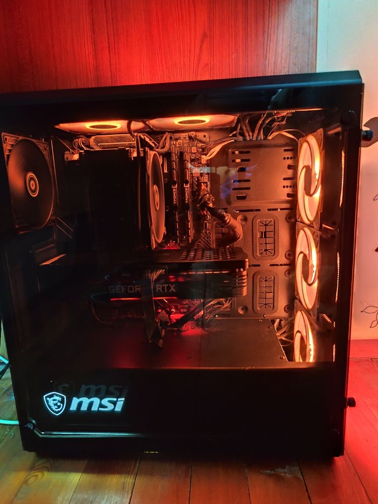 Геймърски компютър 3070 Ti 12-core 3900xt 32GB RAM