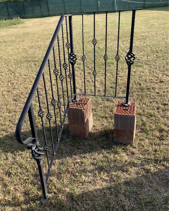 Balustrade scari terasa fier forjat