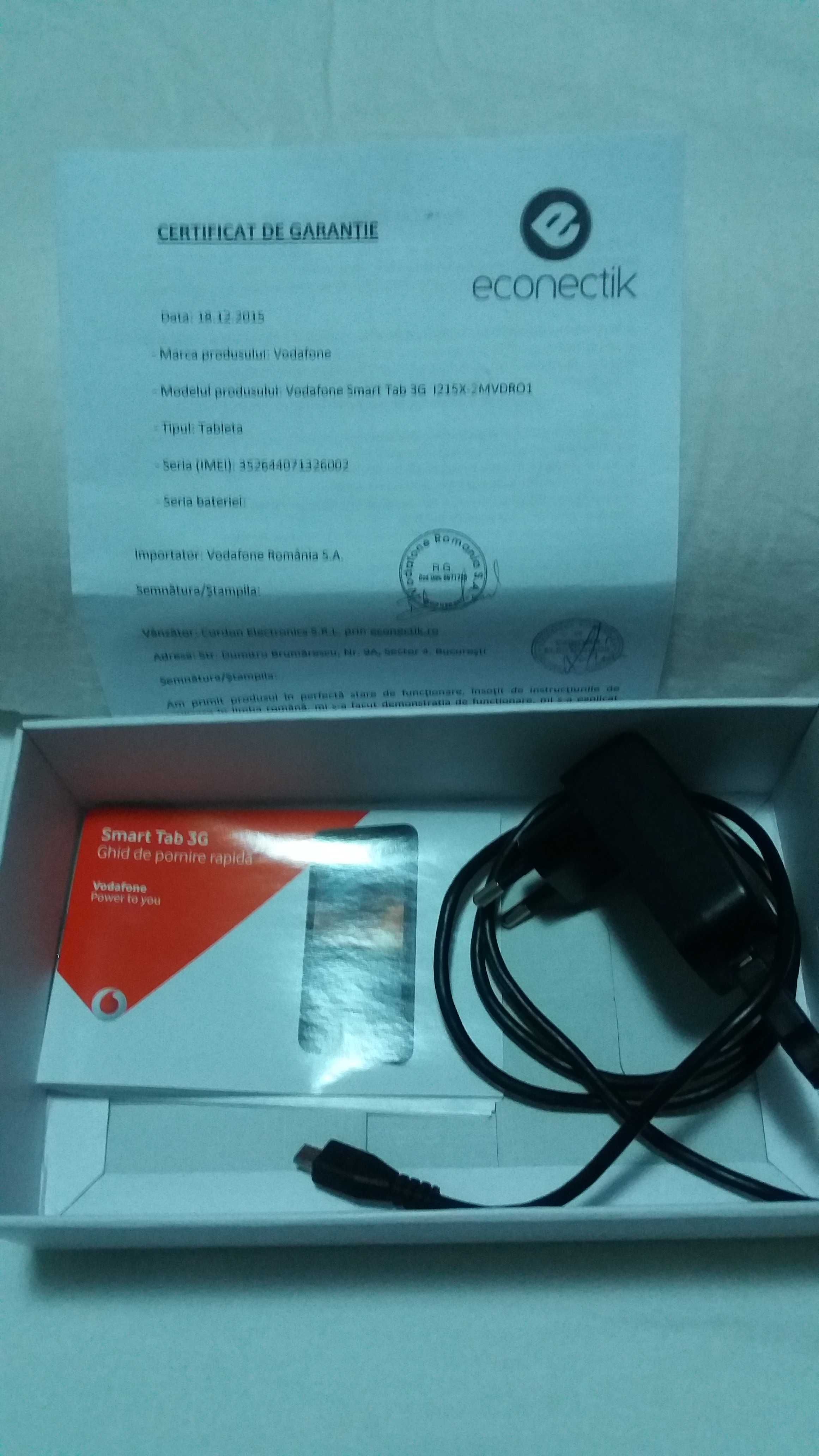 Tableta Vodafone Smart Tab 3G 7.0 inch Neagra, pret negociabil