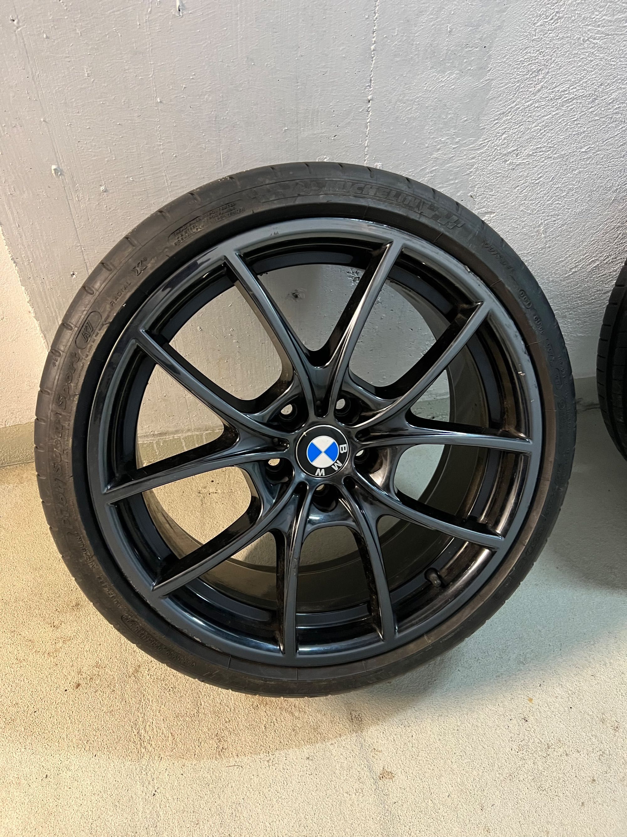 Set Jante BMW Originale Individual 20 Inchi 356 V-spoke Liquid Black