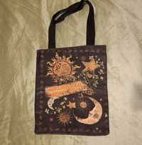 Sacoșă/tote bag fairycore, hippie, nouă