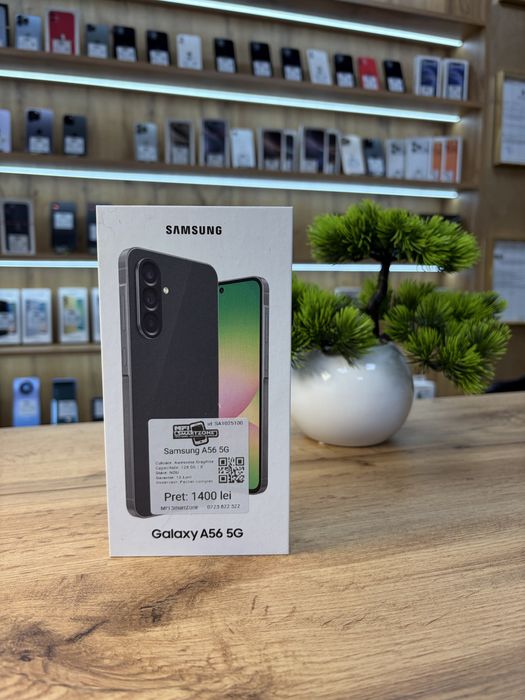 Samsung A56 5G Graphite 128Gb - Nou - Sigilat - Garantie 12 luni