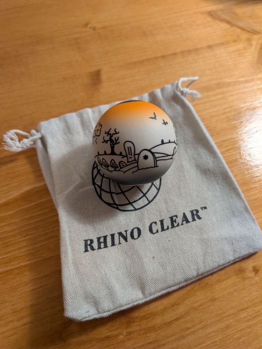 Israel Tama Halloween Rhino Orange Black & White