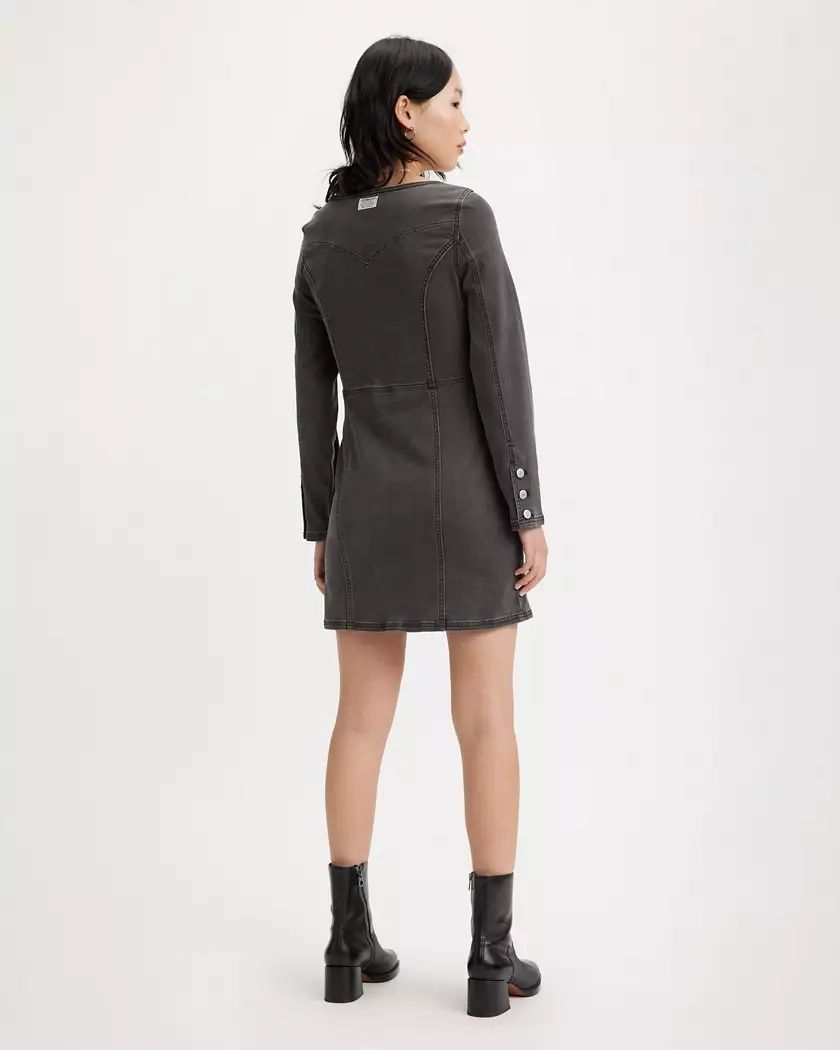 Плетена рокля Massimo Dutti, Levi's