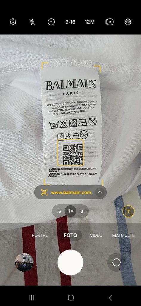 Tricou BALMAIN !Mărimi disponibile:S,M,L,XL,XXL