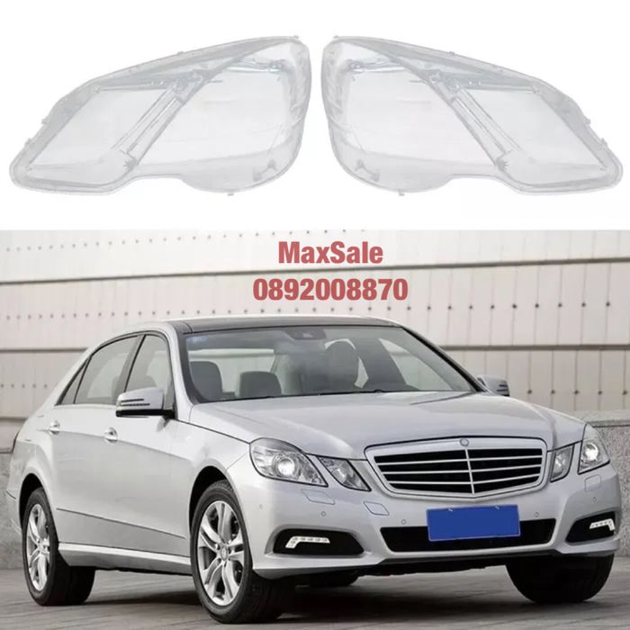 Стъкло капак фар Mercedes w212 E Мерцедес В212 Е