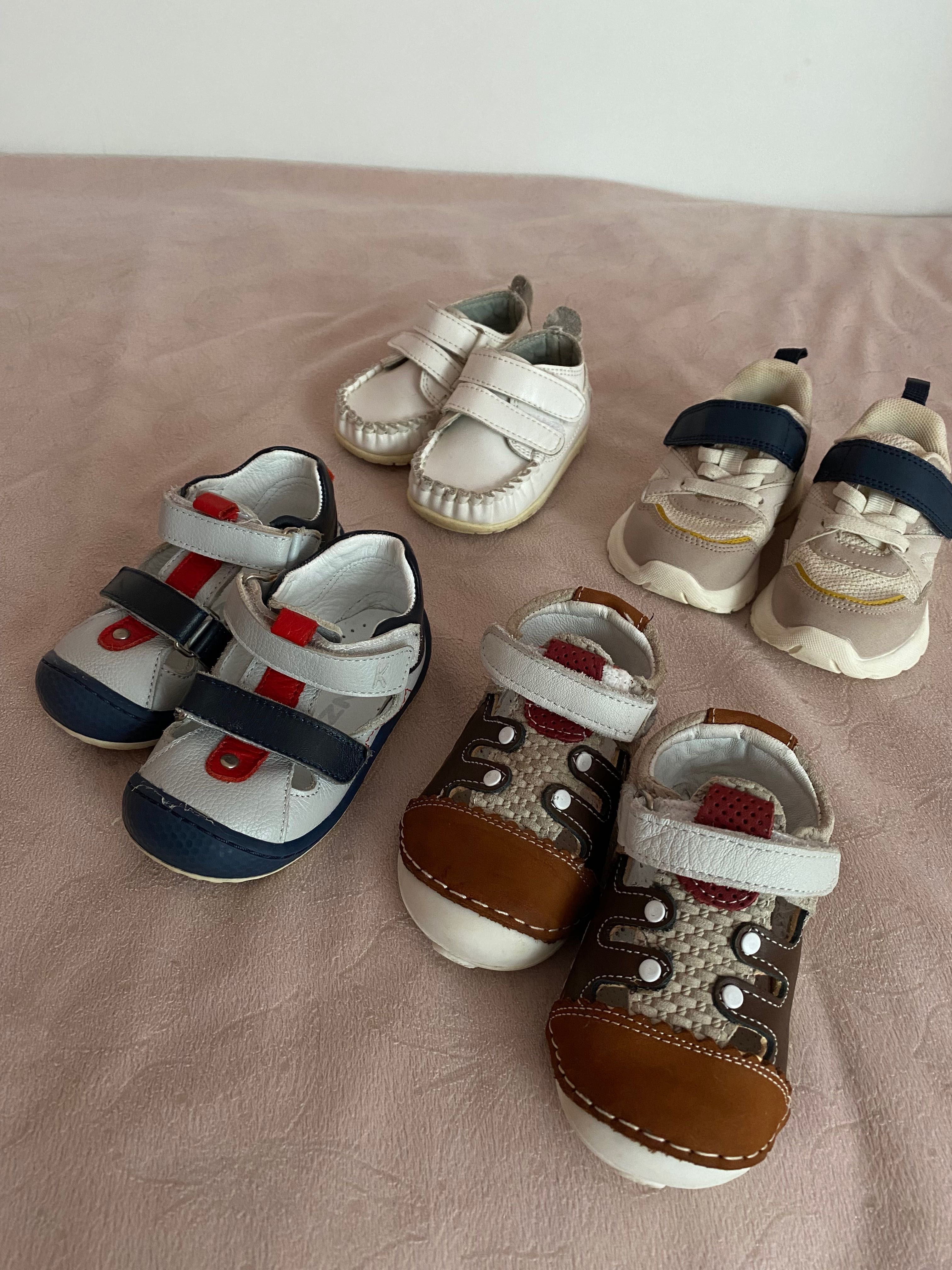 Бебешки обувки за прохождане и маратонки