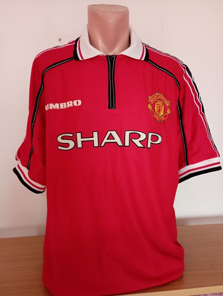 Tricou Fotbal Vintage Manchester United