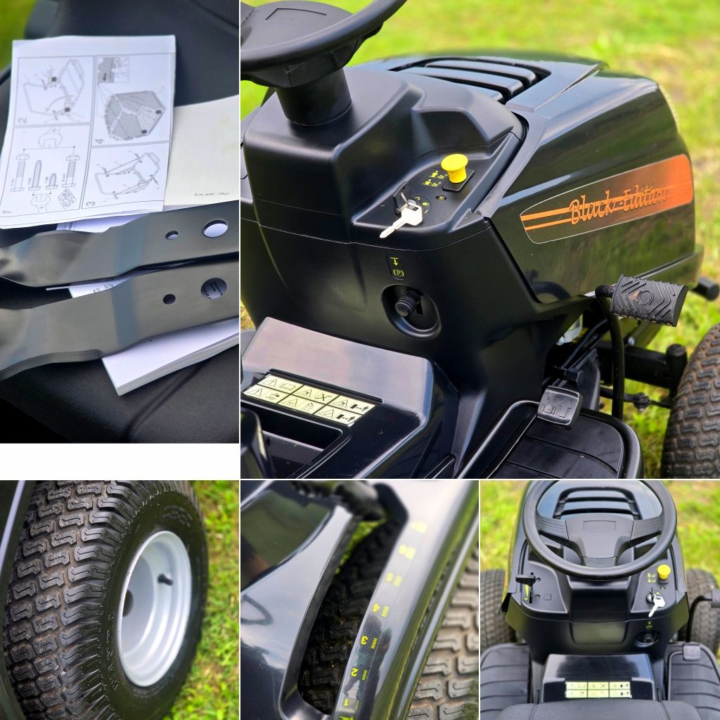 Tractoras gazon iarba Profesional Stiga Pro Black Edition 16.5 cp 2022