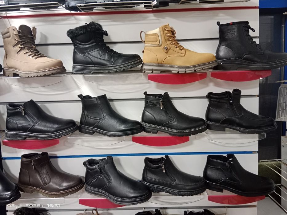 Мужская классическая обувь зима