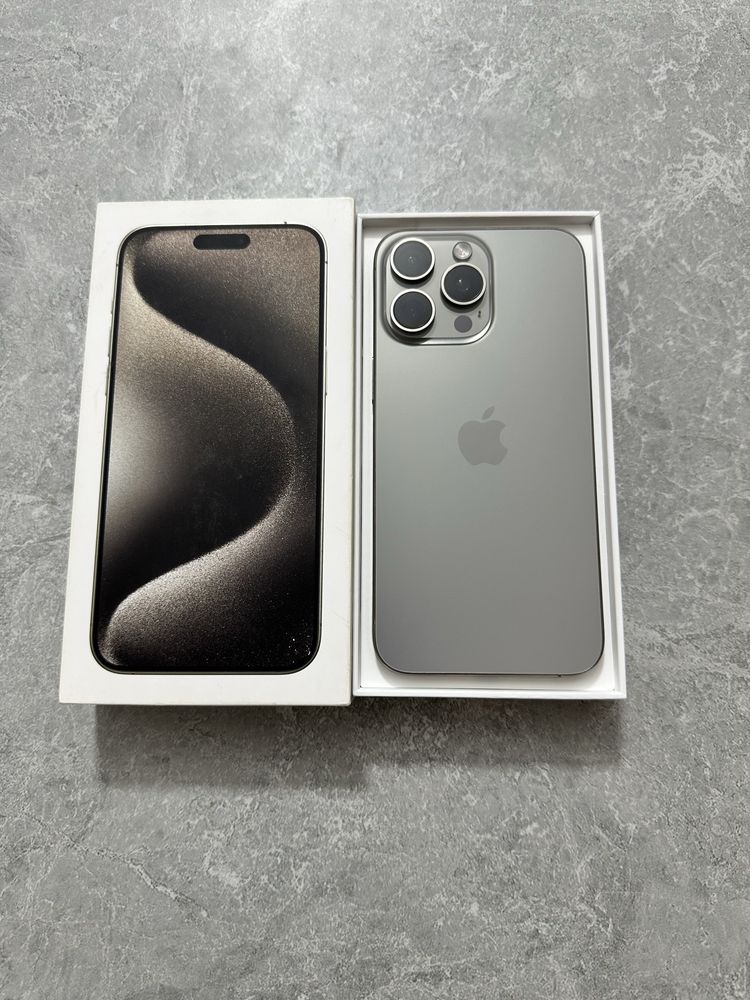 iPhone 15 Pro Max 256GB Natural Titanium