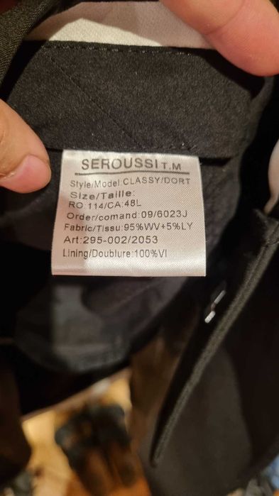 Tuxedo Smoching Serrousi "Silver line" masura 114