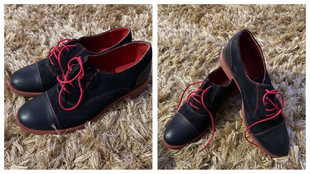 Pantofi piele naturala 38