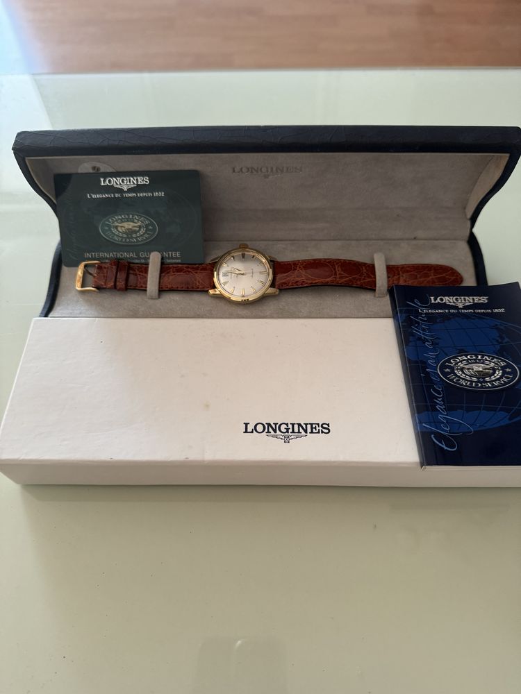 Longines Conquest Heritage Yellow gold 35 mm