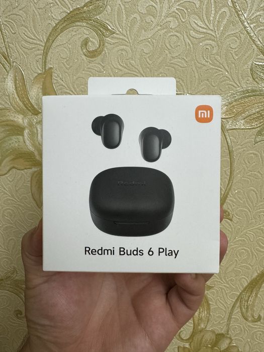 Redmi buds 6 play. Yangi ochilmagan