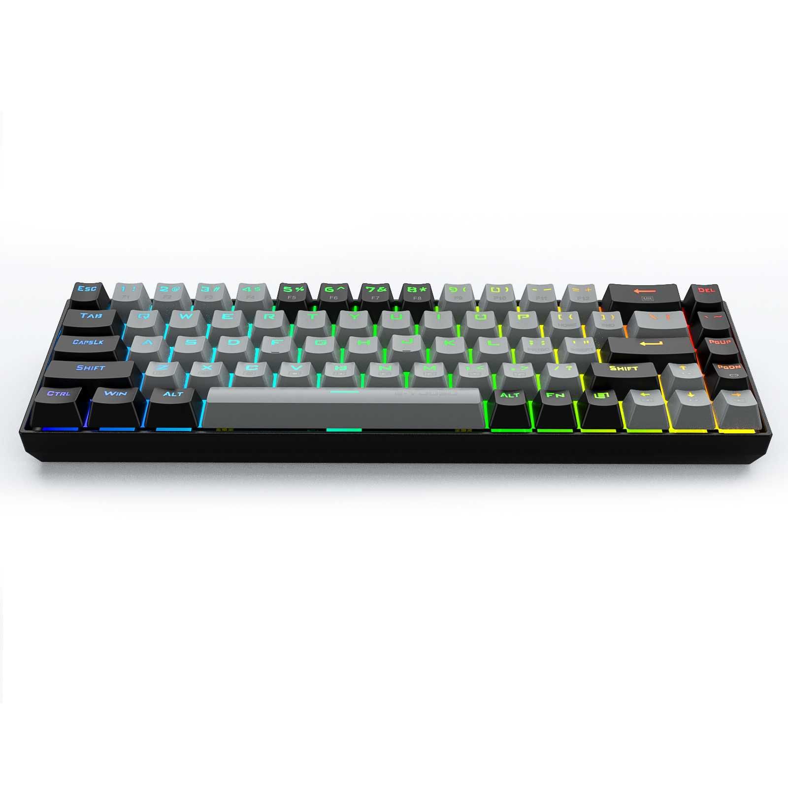 Tastatura Mechanica, Keyboard E-YOOSO Z-686 65%, RGB, Cherry MX Comp