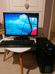 Sistem complet calculator PC desktop cu monitor Samsung 22 inch