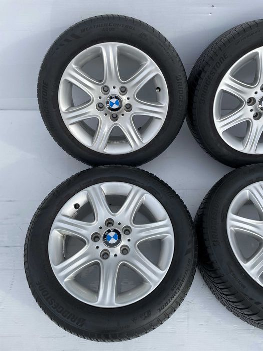 Jante cu anvelope iarna 205 55 R16 Bmw F20 E90 E46 stare impecabila