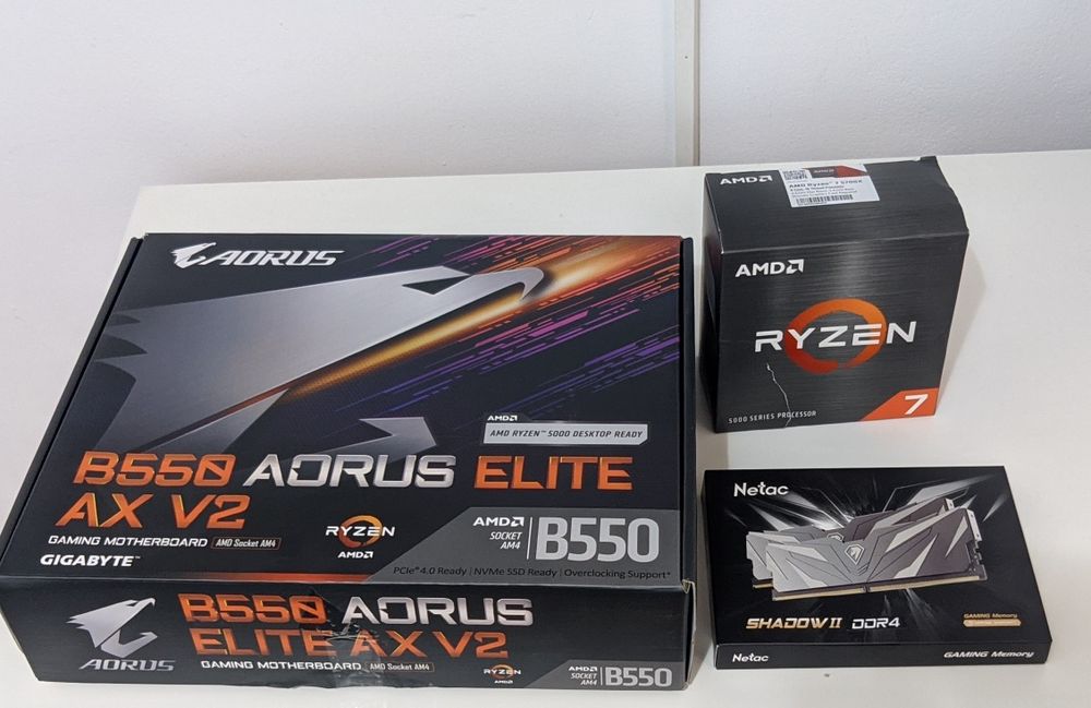 Kit Ryzen 7 5700x B550 32GB DDR4