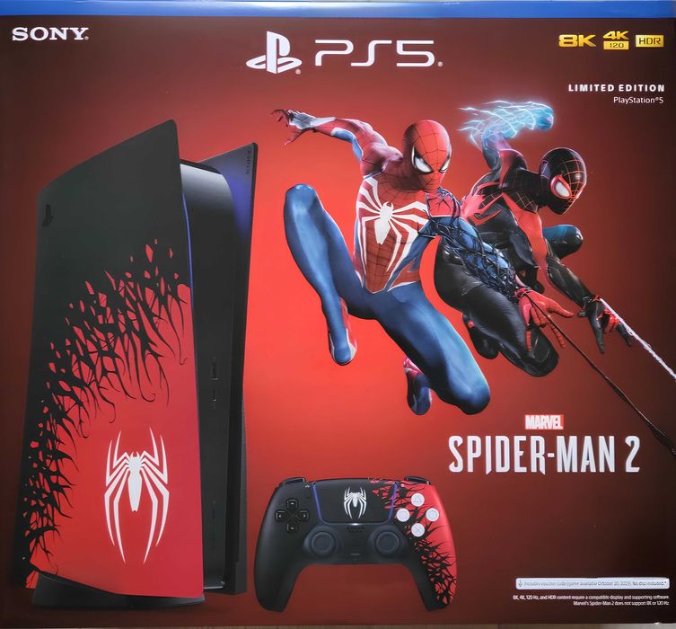 Нов неразпечатан Marvel's Spider-Man PS5 PlayStation 5 ПлейСтейшън