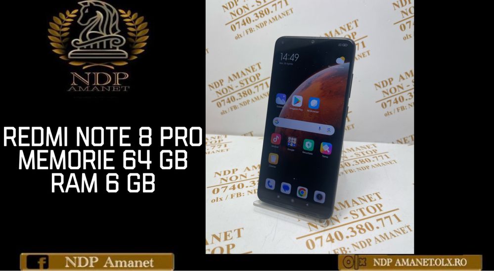 NDP Amanet NON-STOP Calea Vitan Nr.121 Redmi Note 8 PRO (18771)