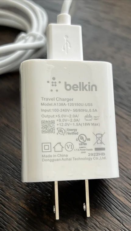 Беспроводная зарядка Belkin