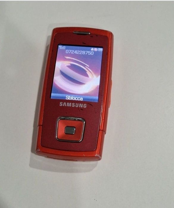 Telefon Samsung slide SGH-E900 cu încărcător original