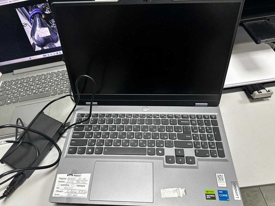 Ноутбук Lenovo серый (Алматы 745015)