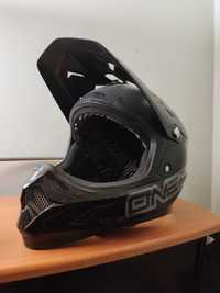 O'Neal Backflip Full Face Fidlock Helmet RL2 Black, шлем, фулфейс