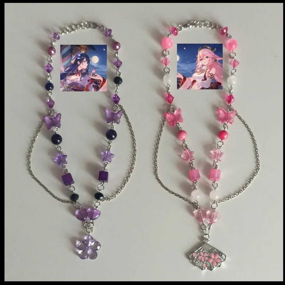 Genshin Impact Yae Miko Raiden Shogun/Ei necklace / гердан