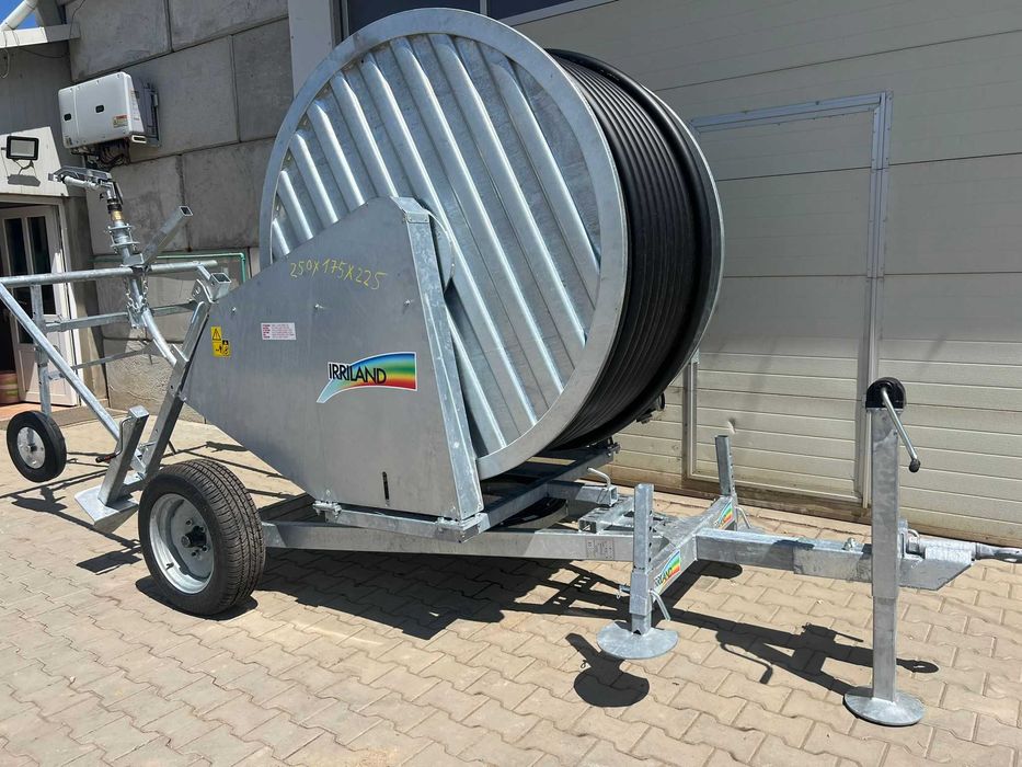 Ролкова поливна система Irriland 300 м / 63 мм – Нов + Видео