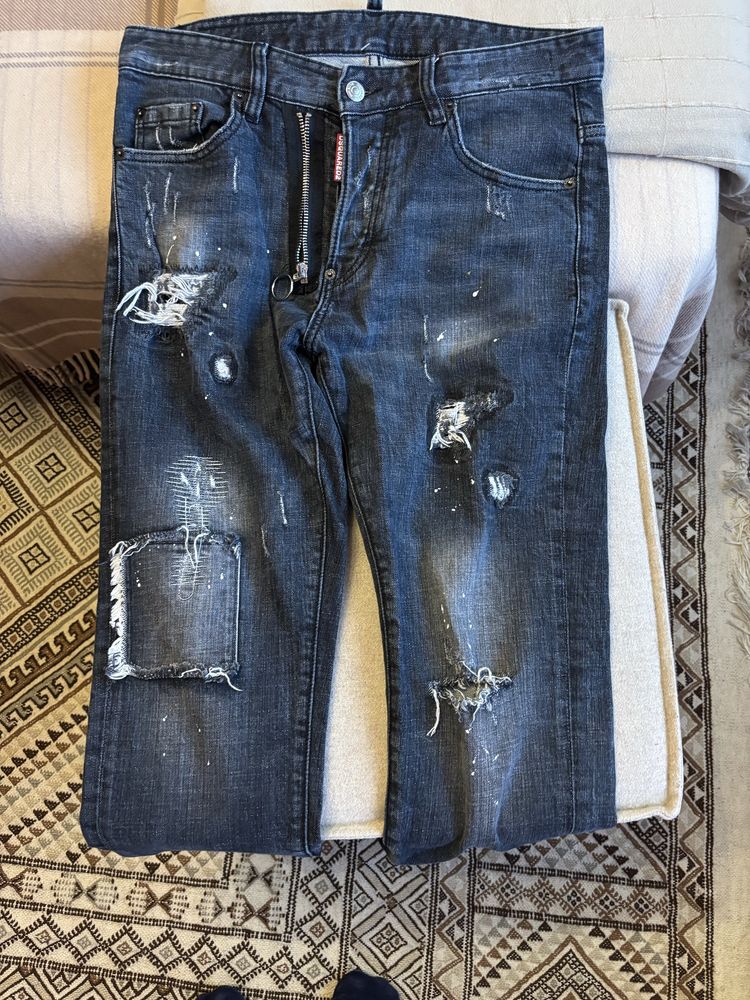 Blugi Dsquare2; 100 % Autentici  Slim jeans 'Masura 31  italia